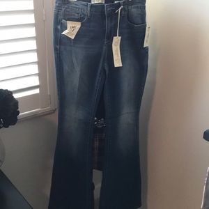 Skinny Flare Jeans by Vintage America